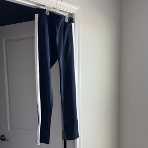 Tory Sport Navy and White Joggers